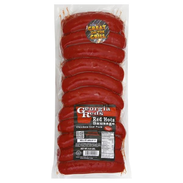Georgia Reds Red Hots Sausage, Chicken and Pork | Publix Super Markets