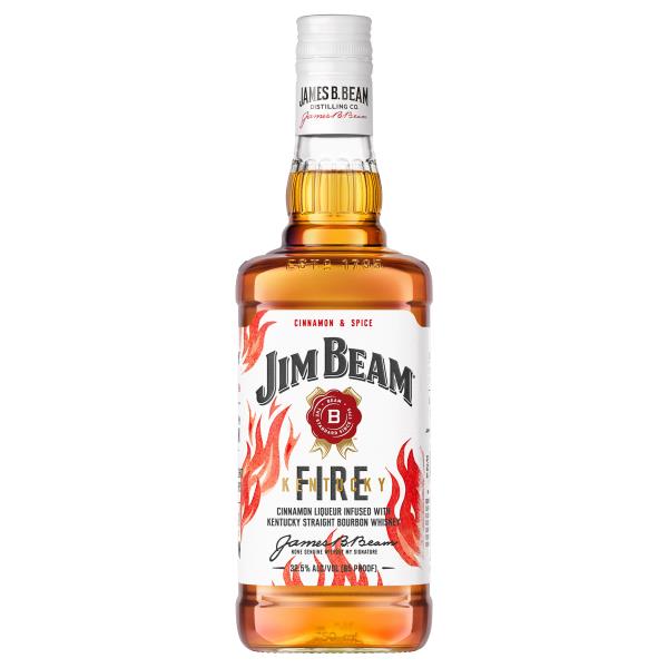 Jim Beam Bourbon Whiskey, Kentucky Straight, Fire | Publix Super