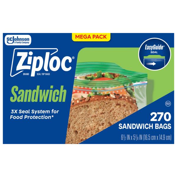 Ziploc Sandwich Bags Mega Pack | Publix Super Markets