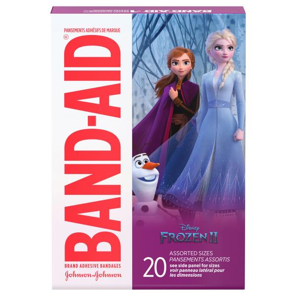 Band-Aid Adhesive Bandages, Disney Frozen II, Assorted Sizes