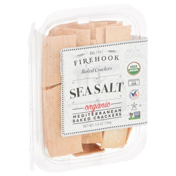 Firehook Baked Crackers, Organic, Mediterranean, Sea Salt | Publix ...