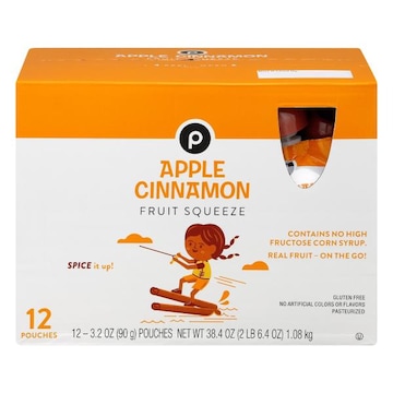 Publix Fruit Squeeze, Apple Cinnamon