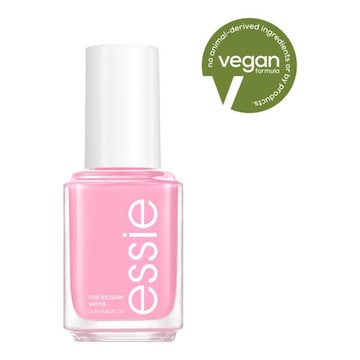 Essie  salon-quality nail polish, vegan, mid-tone pink Muchi, Muchi