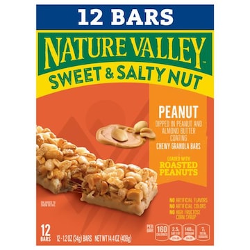 Nature Valley Sweet & Salty Nut Chewy Peanut Granola Bars