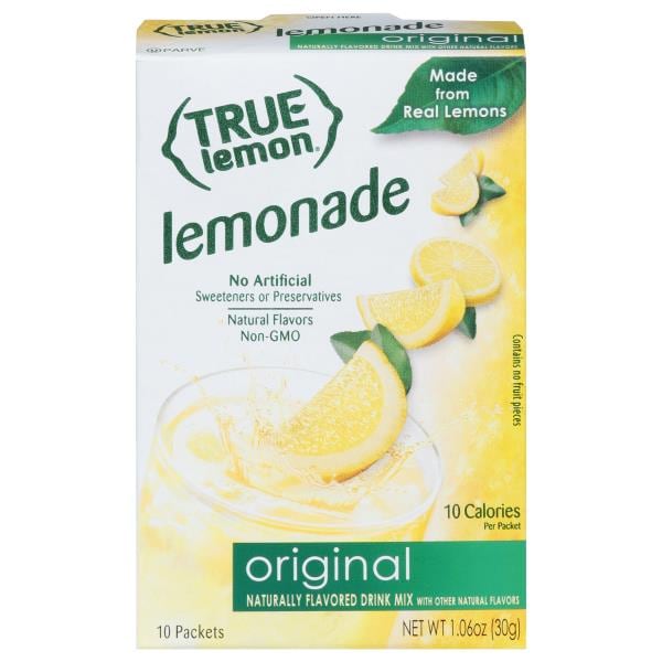 True Lemon Drink Mix, Lemonade, Original | Publix Super Markets