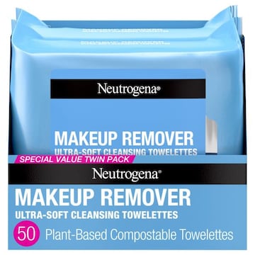 Neutrogena Towelettes, Cleansing, Makeup Remover, Ultra-Soft, Special Value Twin Pack