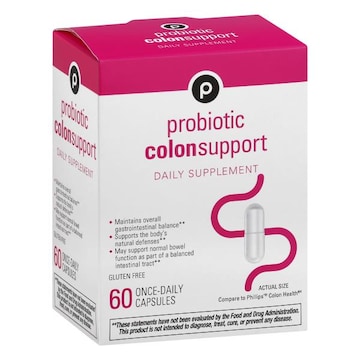 Publix Colon Support, Probiotic, Capsules