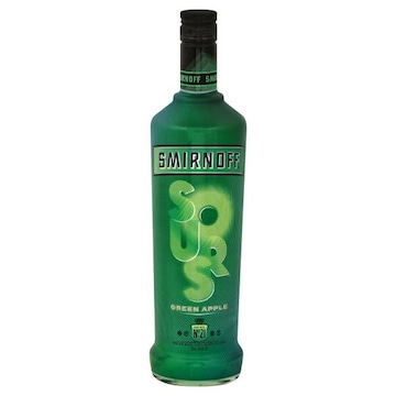 Smirnoff Sours Vodka, Green Apple