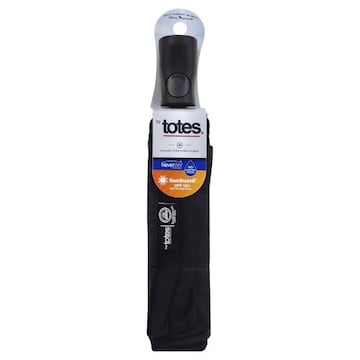 Totes Umbrella, SunGuard UPF 50+, 41 Inch Coverage