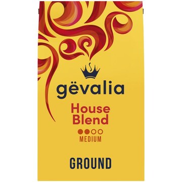 Gevalia House Blend Medium Roast Ground Coffee, for a Keto and Low Carb Lifestyle