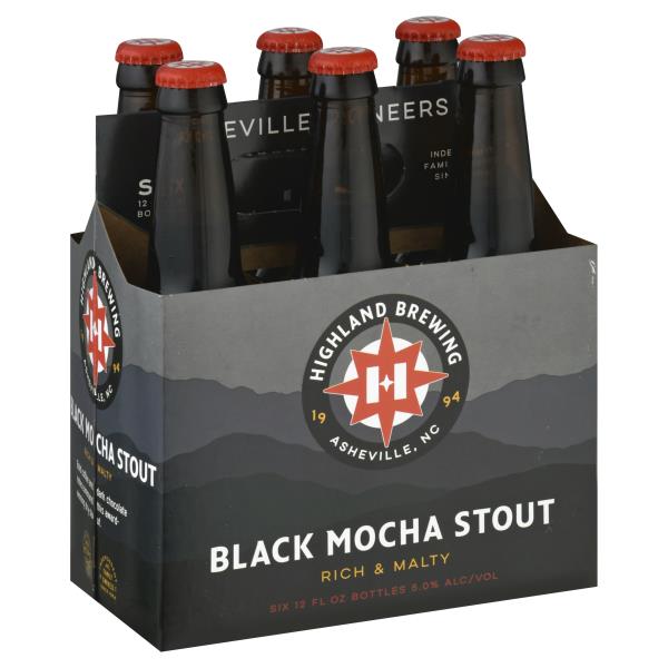 Highland Brewing Beer, Black Mocha Stout Publix Super Markets