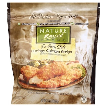 NatureRaised Farms Chicken Strips, Crispy, Southern Style