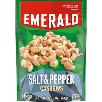 Emerald® Salt and Pepper Cashews