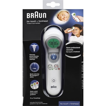 Braun Thermometer, No Touch + Forehead