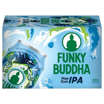 Funky Buddha Hop Gun IPA Craft Beer