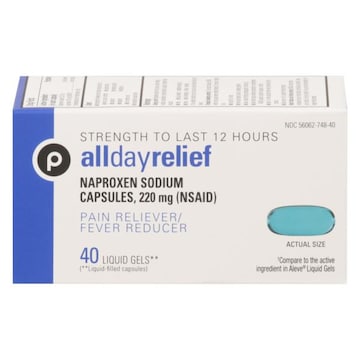 Publix Naproxen Sodium, All Day Relief