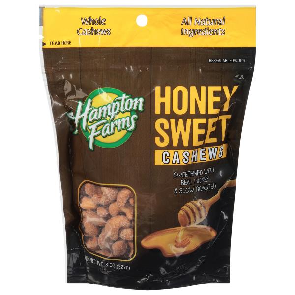 Hampton Farms Honey Sweet Cashews Publix Super Markets