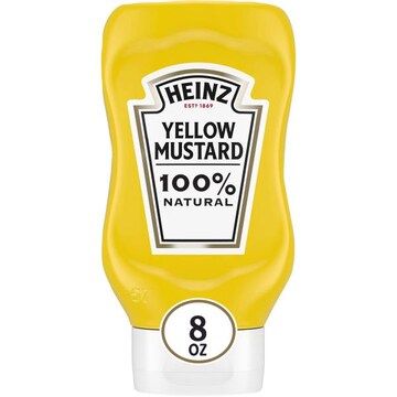 Heinz 100% Natural Yellow Mustard