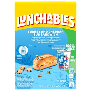 Lunchables Sub Sandwich, Turkey and Cheddar
