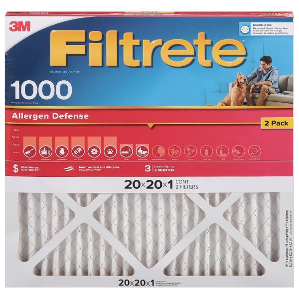 Filtrete Electrostatic Air Filter, 2 Pack Publix Super Markets