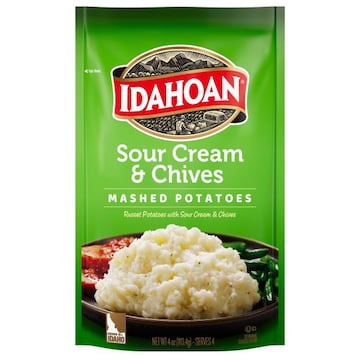 Idahoan Mashed Potatoes, Sour Cream & Chives