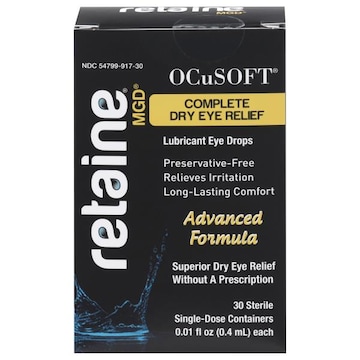 Retaine MGD OcuSoft Lubricant Eye Drops