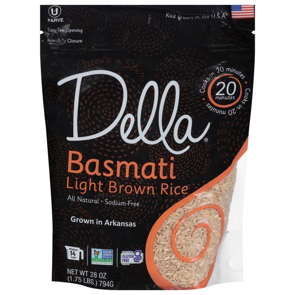 Della Light Brown Rice, Basmati Publix Super Markets