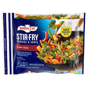 Birds Eye Stir-Fry, Veggies & Sauce, Asian Style