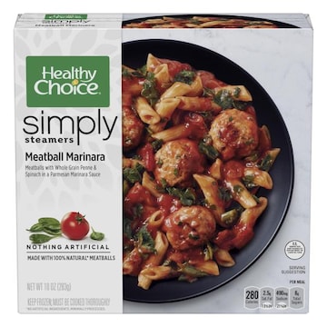 Healthy Choice Simply Steamers Meatball Marinara