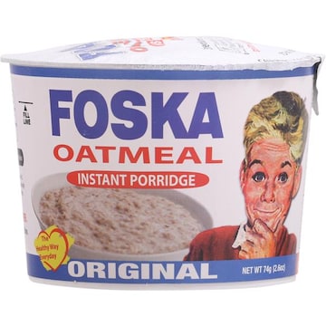 Foska Instant Porridge, Oatmeal, Original
