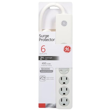 GE Surge Protector, 6 Outlets