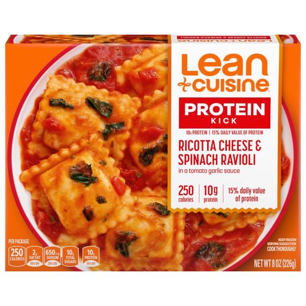 Lean Cuisine Protein Kick Ravioli, Ricotta Cheese & Spinach Publix