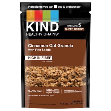 Kind Healthy Grains Cinnamon Oat Granola with Flax Seeds