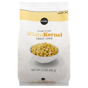 Publix Sweet Corn, White Kernel