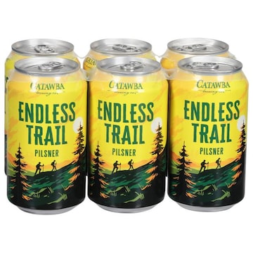 Catawba Brewing Co Beer, Endless Trail, Pilsner