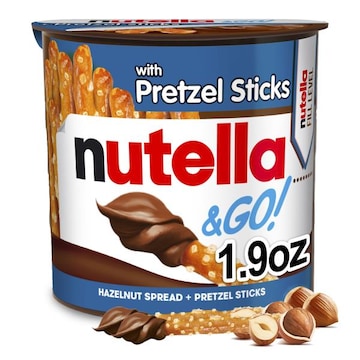 Nutella & GO! Hazelnut Spread + Pretzel Sticks