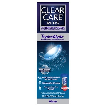Clear Care Plus 3% Hydrogen Peroxide Cleaning & Disinfecting Solution