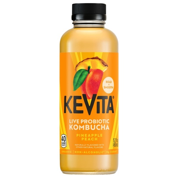 KeVita Live Probiotic Pineapple Peach Kombucha | Publix Super Markets