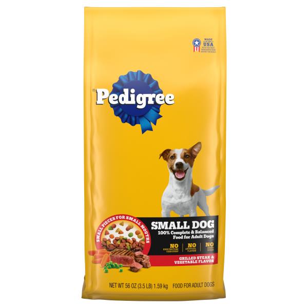 Pedigree Dog Food Grilled Steak Vegetable Flavor Small Dog Publix Super Markets