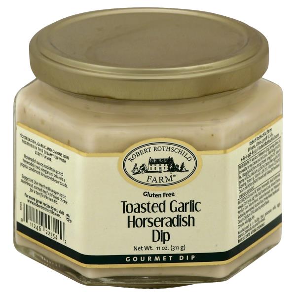 Robert Rothschild Farm Dip, Gourmet, Toasted Garlic Horseradish
