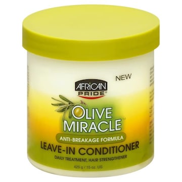 African Pride Olive Miracle Leave-In Conditioner, Anti-Breakage Formula