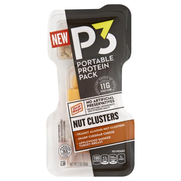 P3 Portable Protein Pack, Nut Clusters Publix Super Markets