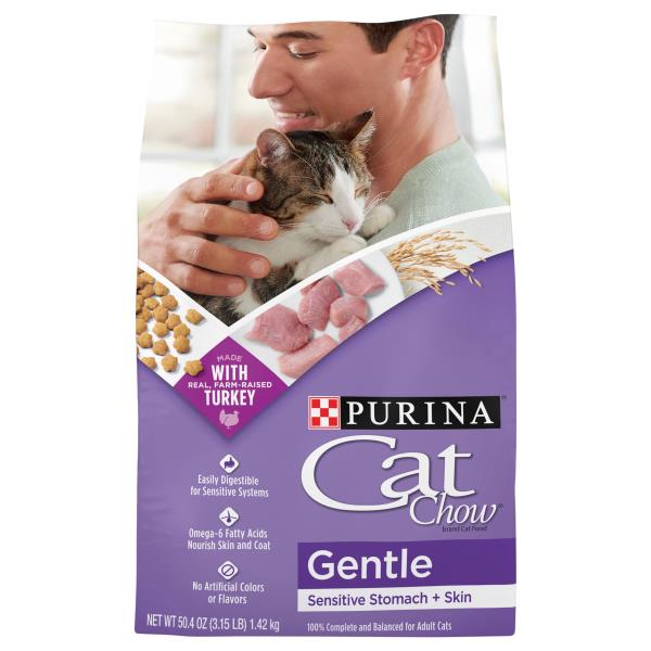 Cat Chow Cat Food Gentle Sensitive Stomach Skin Adult