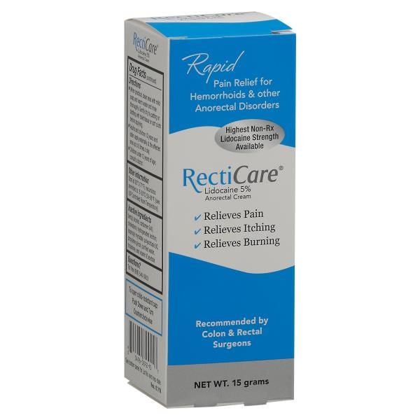 Equate Hemorrhoid Relief Cream with 5% Lidocaine Topical Ointment 