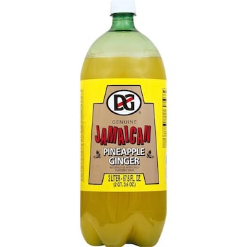 D&G Soda, Genuine Jamaican, Pineapple Ginger