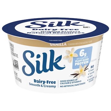 Silk Dairy-Free Vanilla Soymilk Yogurt Alternative