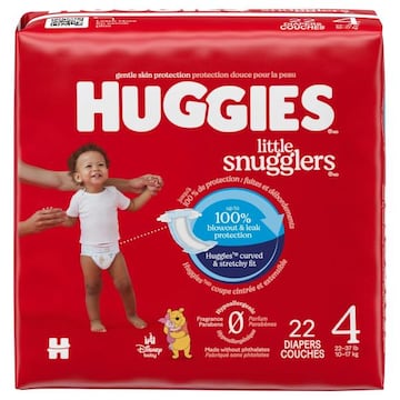 Huggies Diapers, Disney Baby, 4 (22-37 lb)