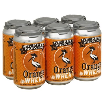 St Pete Brewing Beer, Ale, Orange Wheat