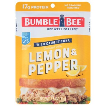 Bumble Bee Wild Caught Lemon & Pepper Tuna