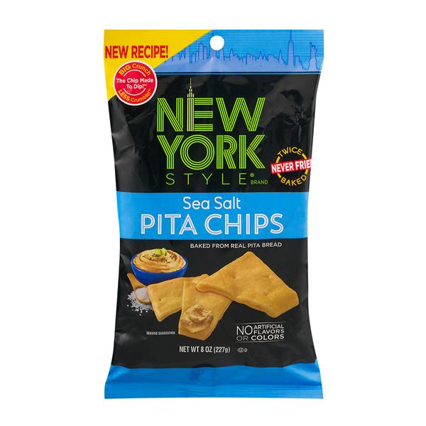 New York Style Pita Chips, Sea Salt Publix Super Markets